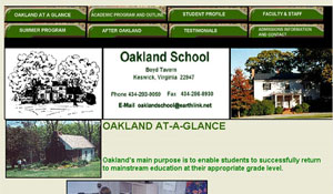 Oakland School - original site