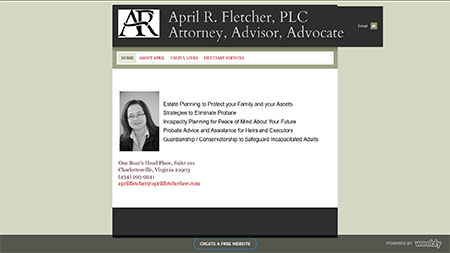 April Fletcher Law - original site 